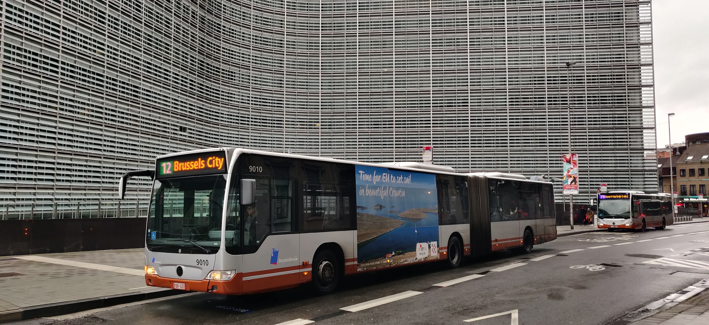 Motivi Hrvatske na najfrekventnijim lokacijama u Bruxellesu povodom predsjedanja Vijećem EU
