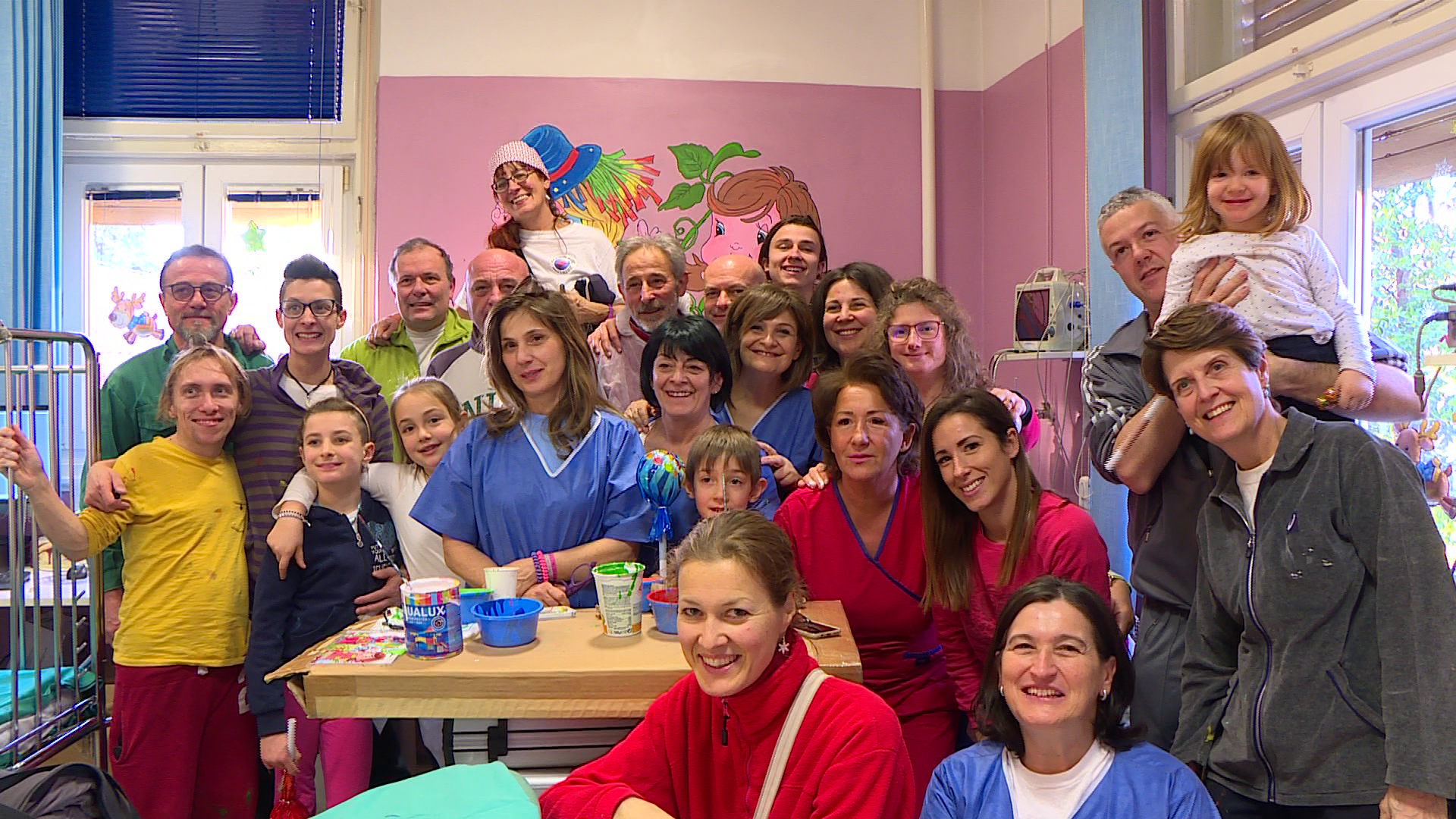Puno pozitivne atmosfere na Klinici za dječju kirurgiju na Kantridi, zidovi postaju veseliji