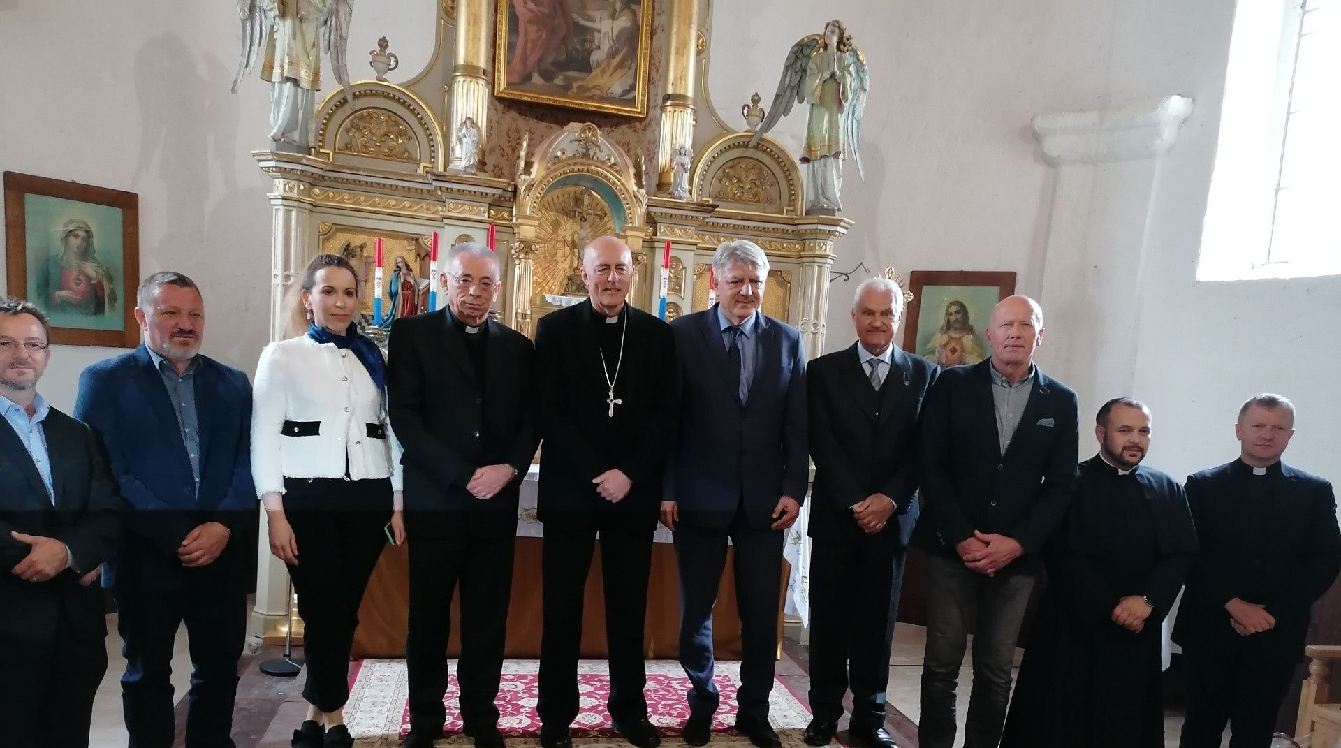 Apostolski nuncij mons. Giorgio Lingua prvi put u posjeti Gorskom kotaru
