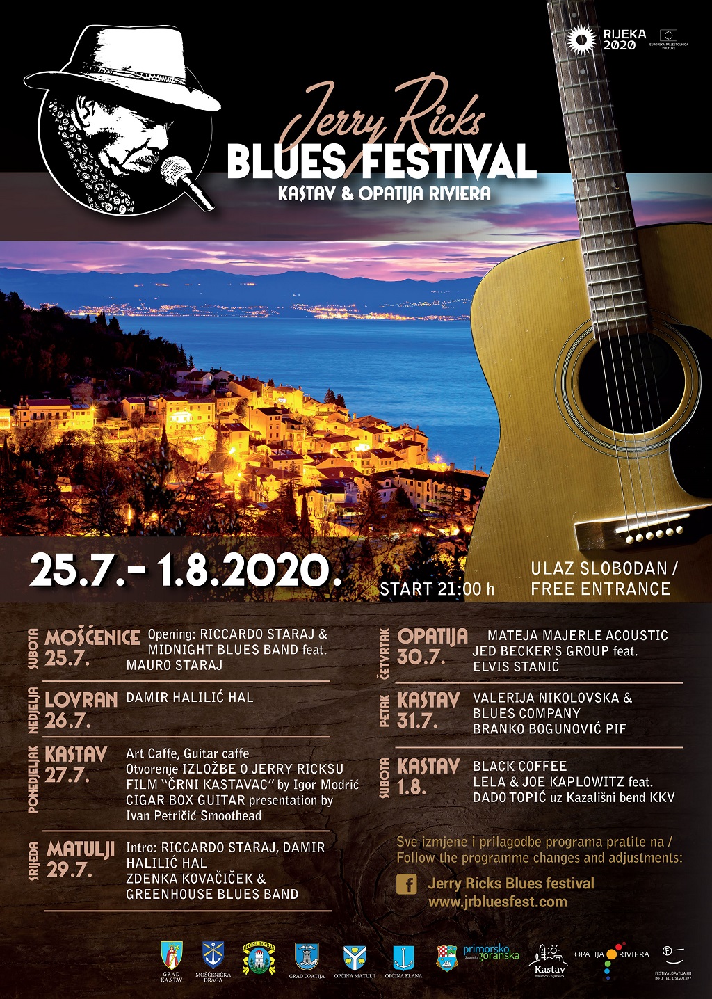 Jerry Ricks blues festival ide u reduciranom izdanju