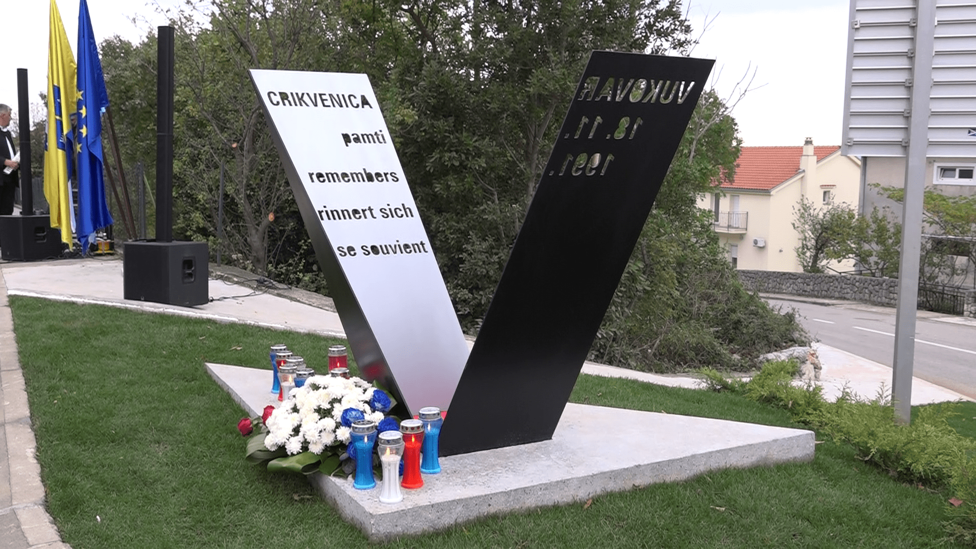 U Crikvenici svečano otkriven spomenik u čast žrtvama Vukovara