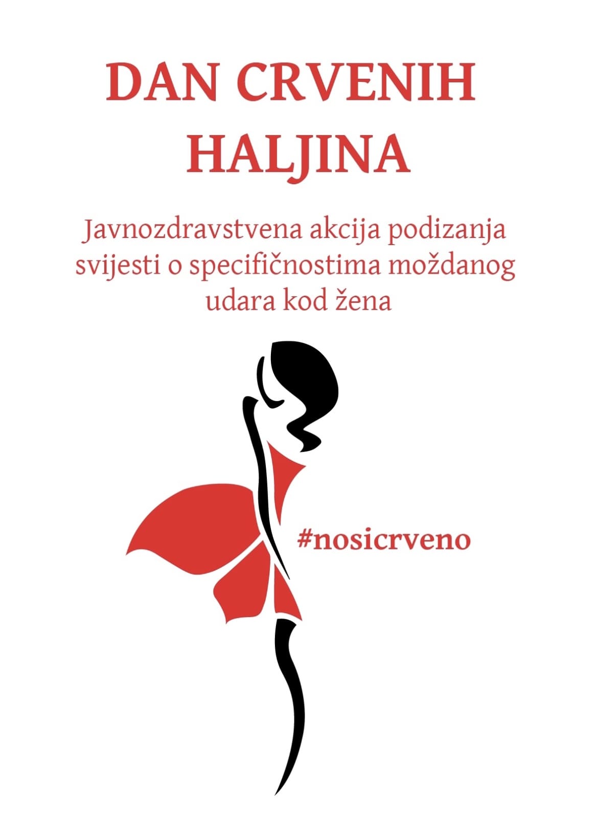 Rijeka zdravlja – Dan crvenih haljina posvećen moždanom udaru kod žena