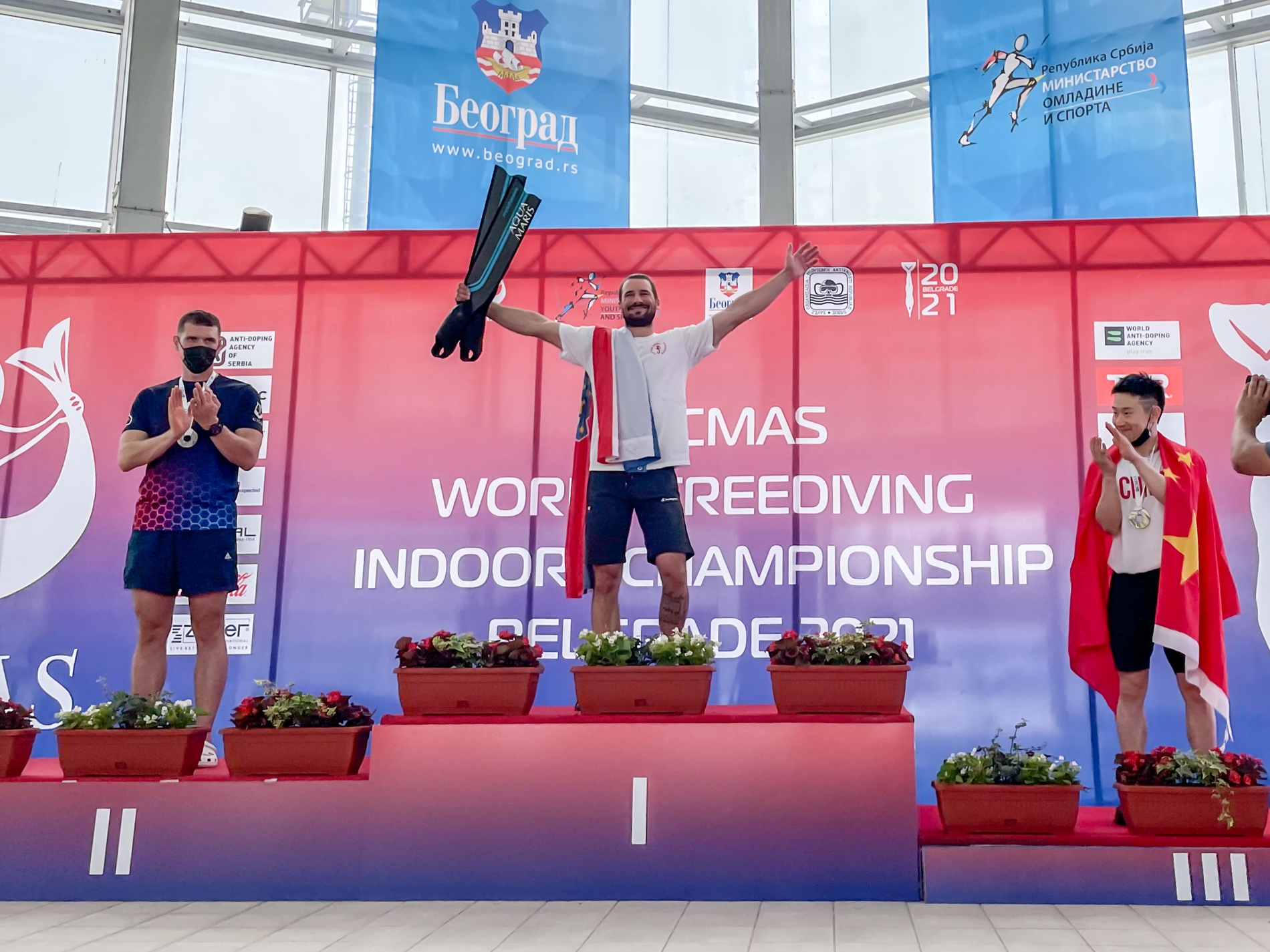 Vitomir Maričić svjetski prvak u ronjenju na dah