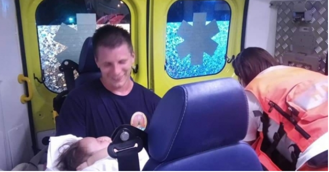 Oglasio se i vatrogasac iz Rijeke koji je bebu sigurno odnio do bolnice