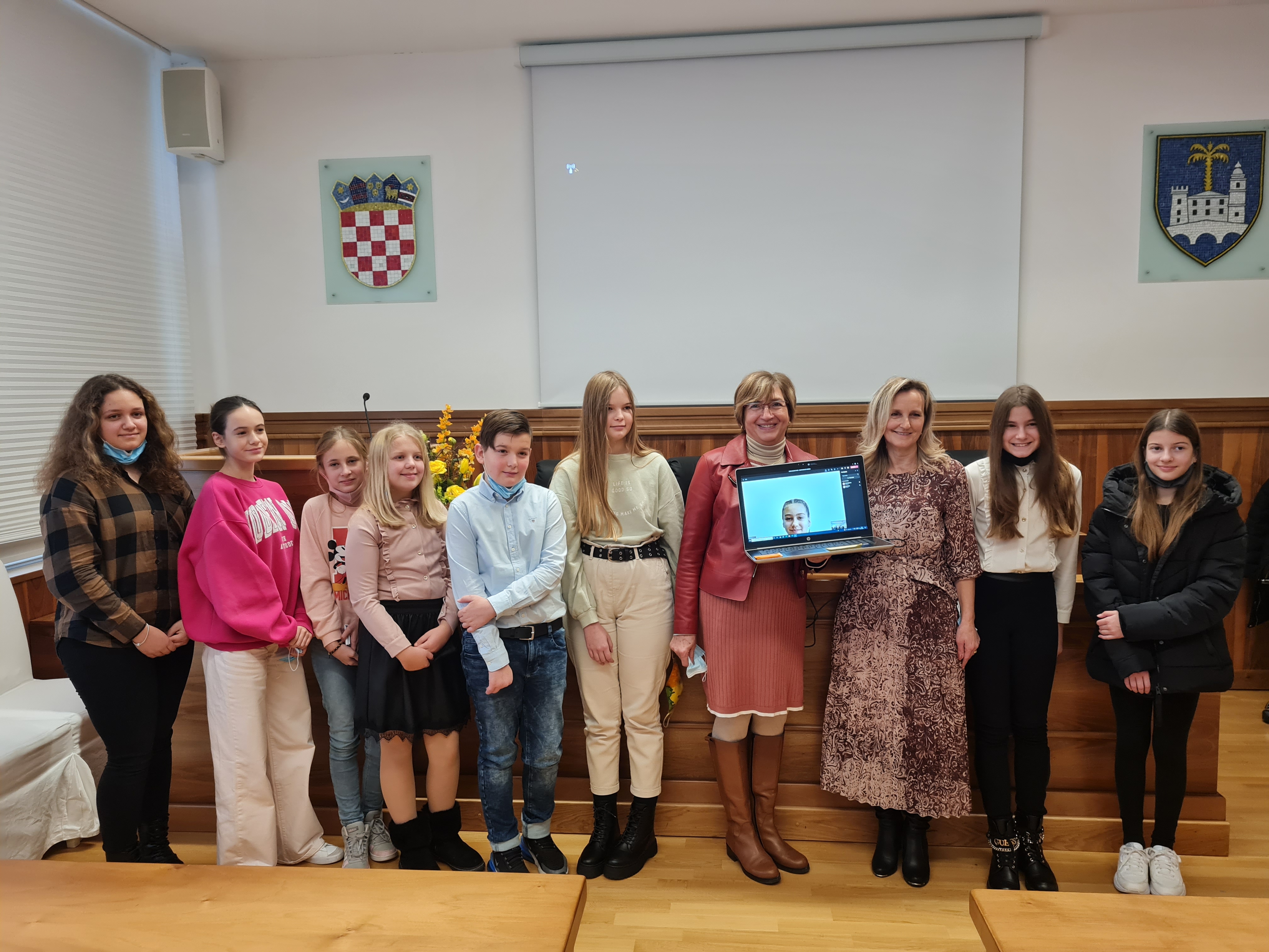 Mateo Košta novi je dječji gradonačelnik Crikvenice, a Lana Uzelac predsjednica gradskog Vijeća