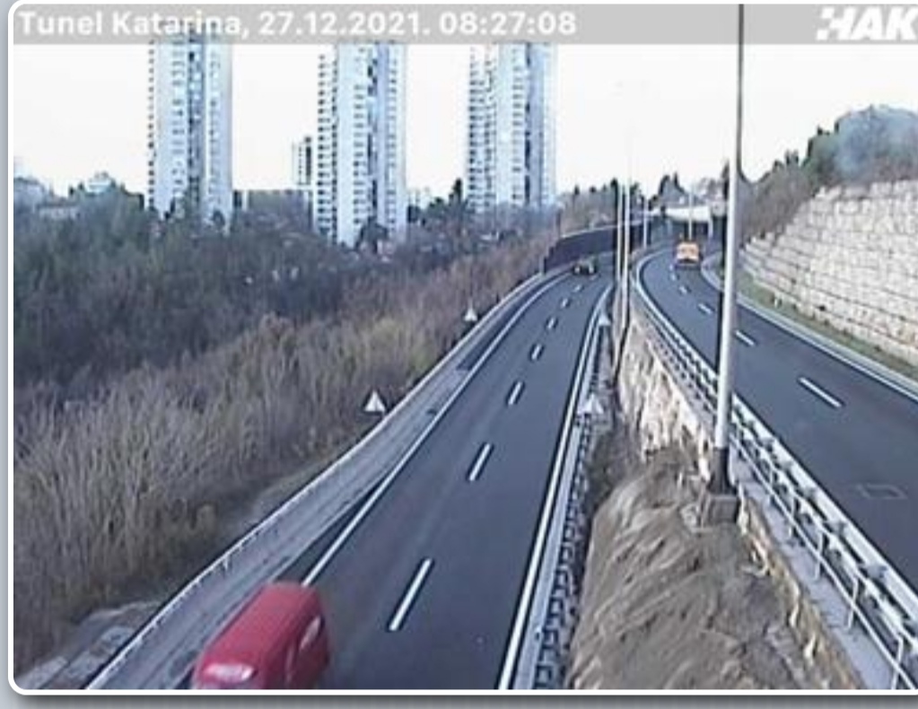 Zbog prometne nesreće gužve prema Krčkom mostu