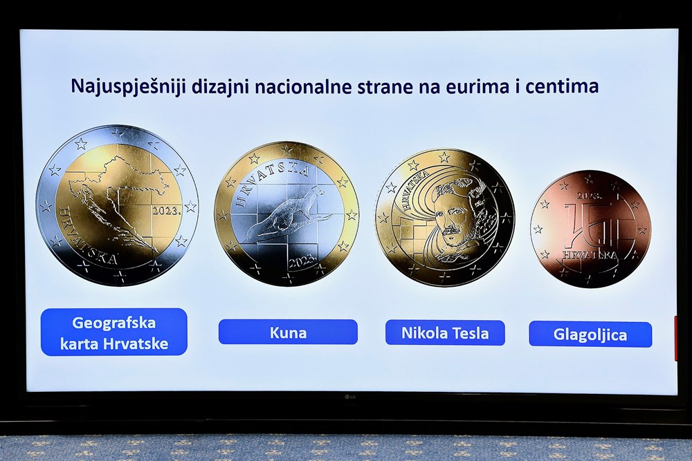 Hrvatske euro kovanice