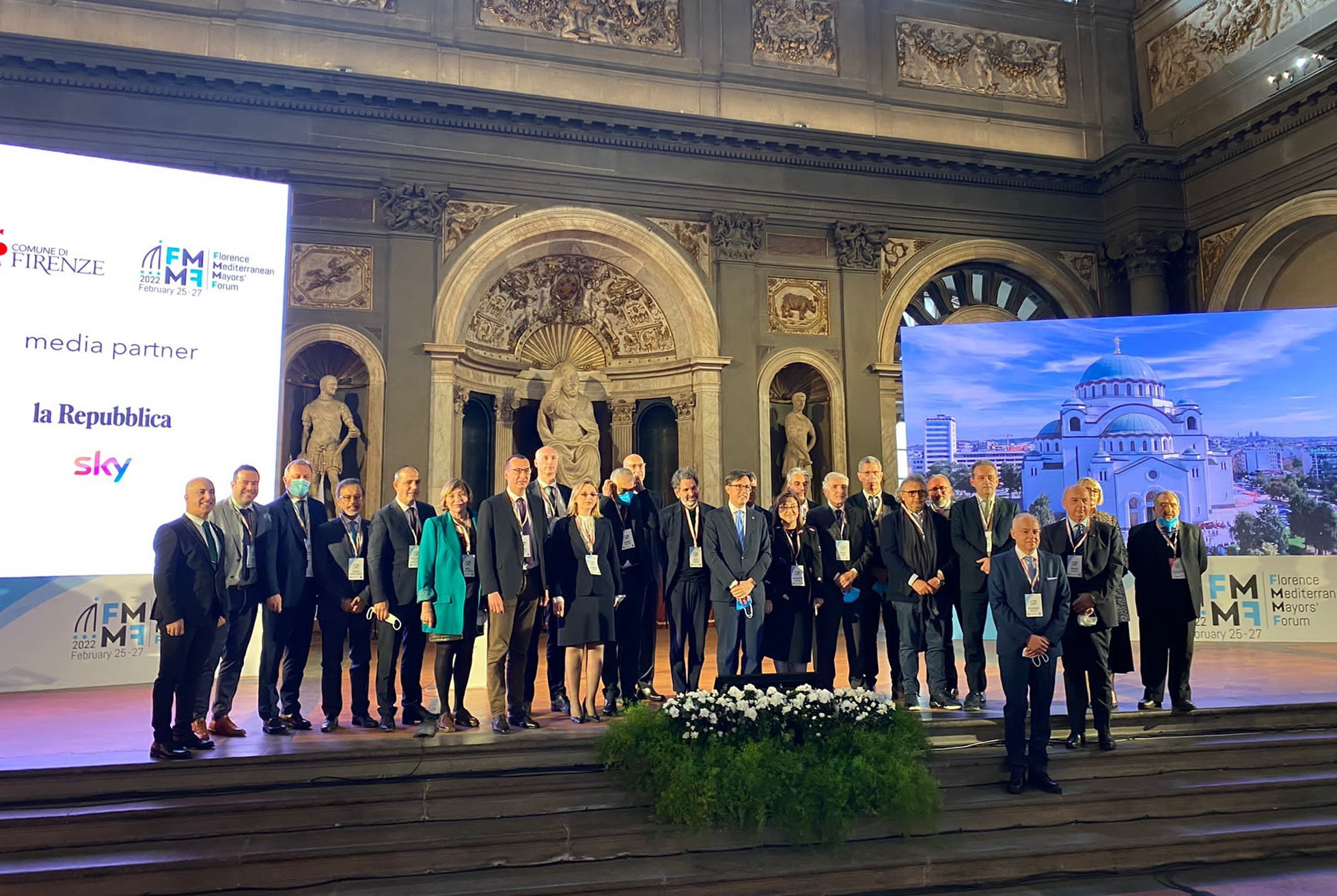 Marko Filipović na Forumu gradonačelnika u Firenci