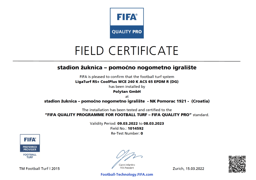 FIFA-certifikat
