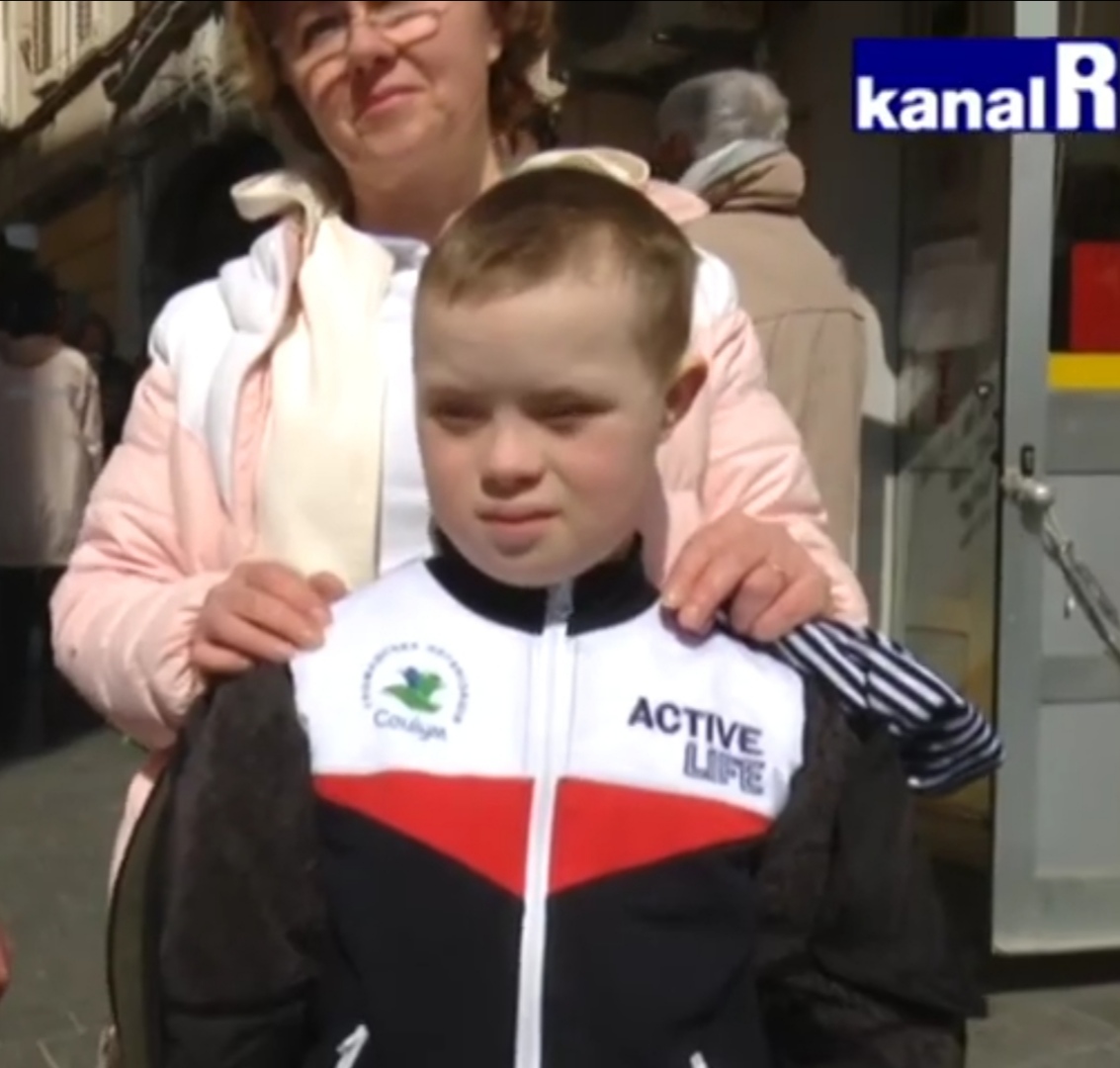 Udruga Rijeka 21 pomaže ukrajinskom dječaku s down sindromom i njegovoj obitelji