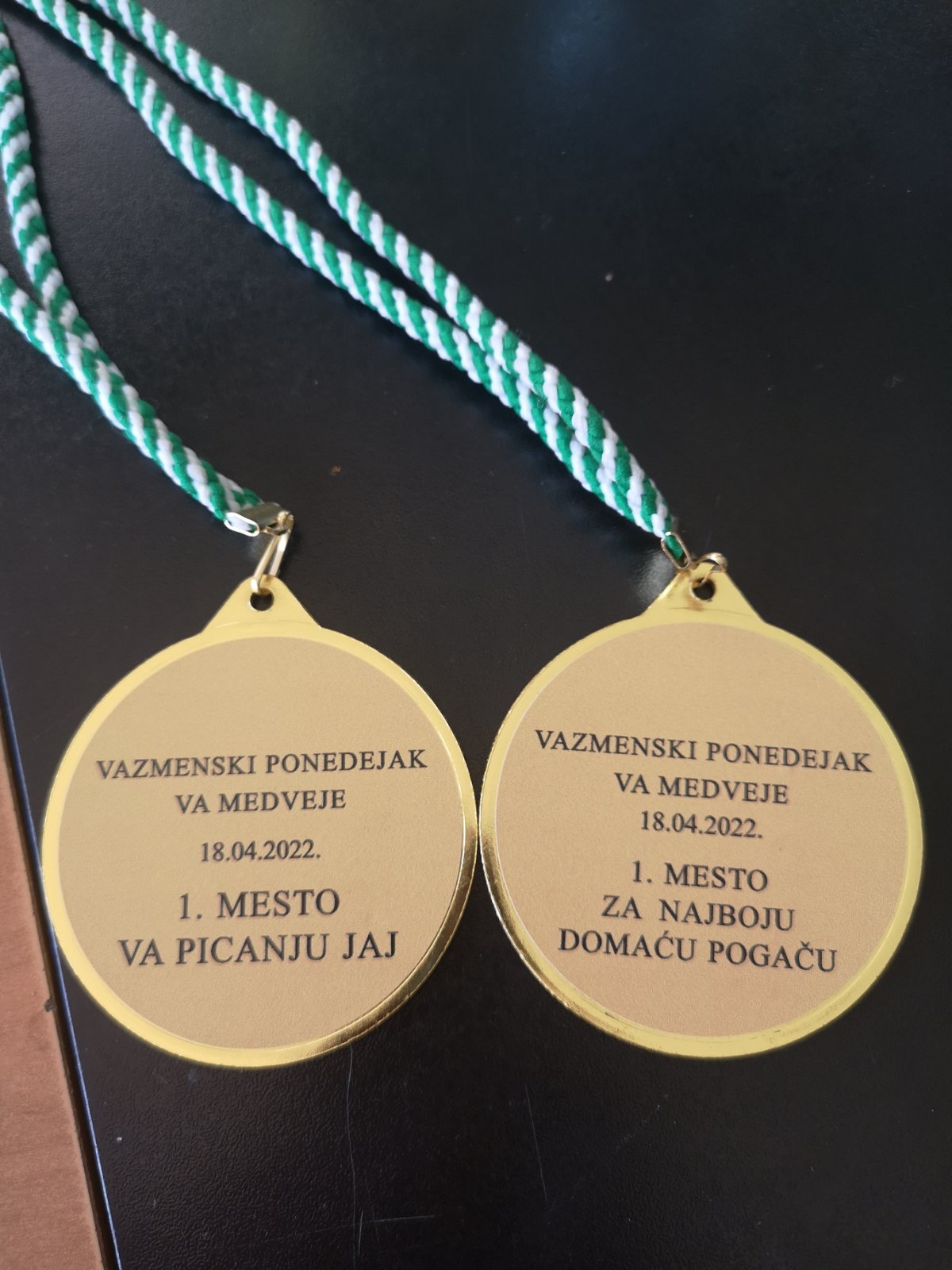 Vazmenski ponedejak va Medveje s humanitarnom notom
