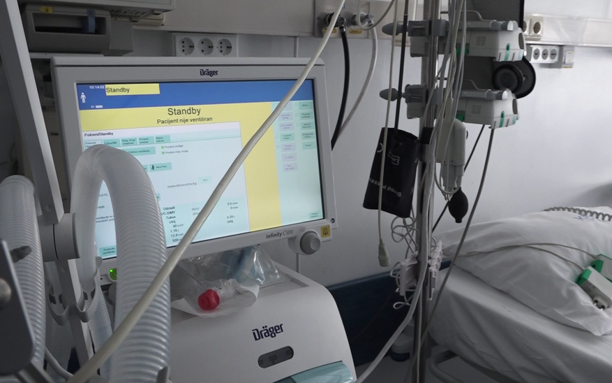 Korona virus u PGŽ: Nakon dugo vremena prazni respiratori u bolnici