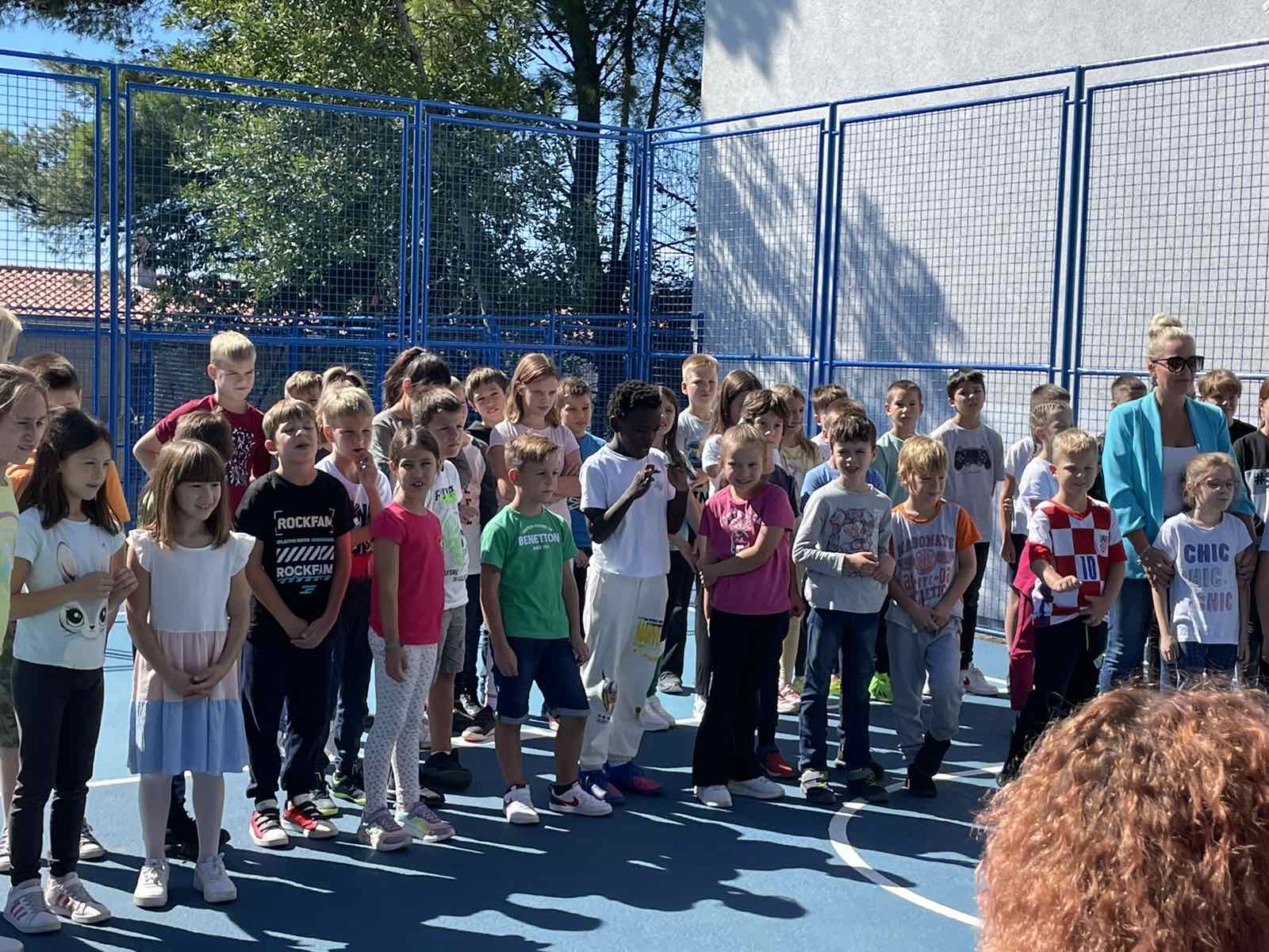 Obnovljeno igralište za košarku i odbojku u OŠ Kantrida – Kanal Ri