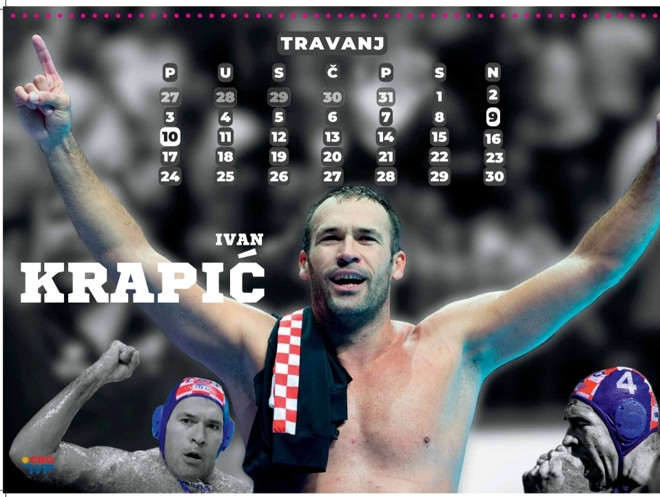 Hrvatski vaterpolisti na sportskom kalendaru: Fotografije prepune emocija sa Europskog prvenstva u Hrvatskoj