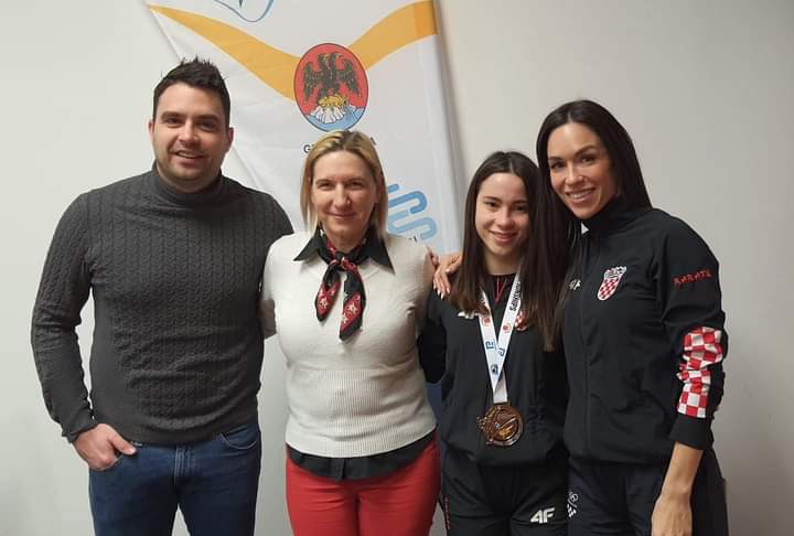 Primanje za karatisticu Emu Sgardelli