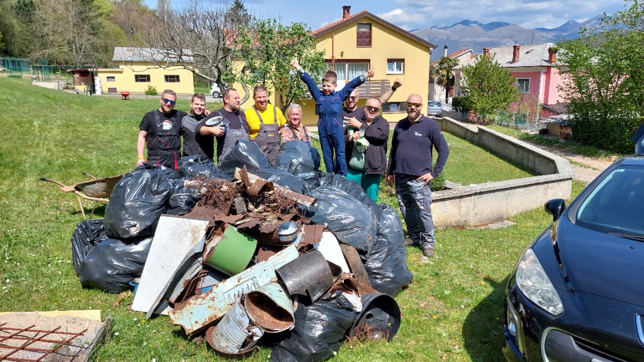 Zelena čistka u Čavlima: Volonteri prikupili dvadesetak kubika otpada