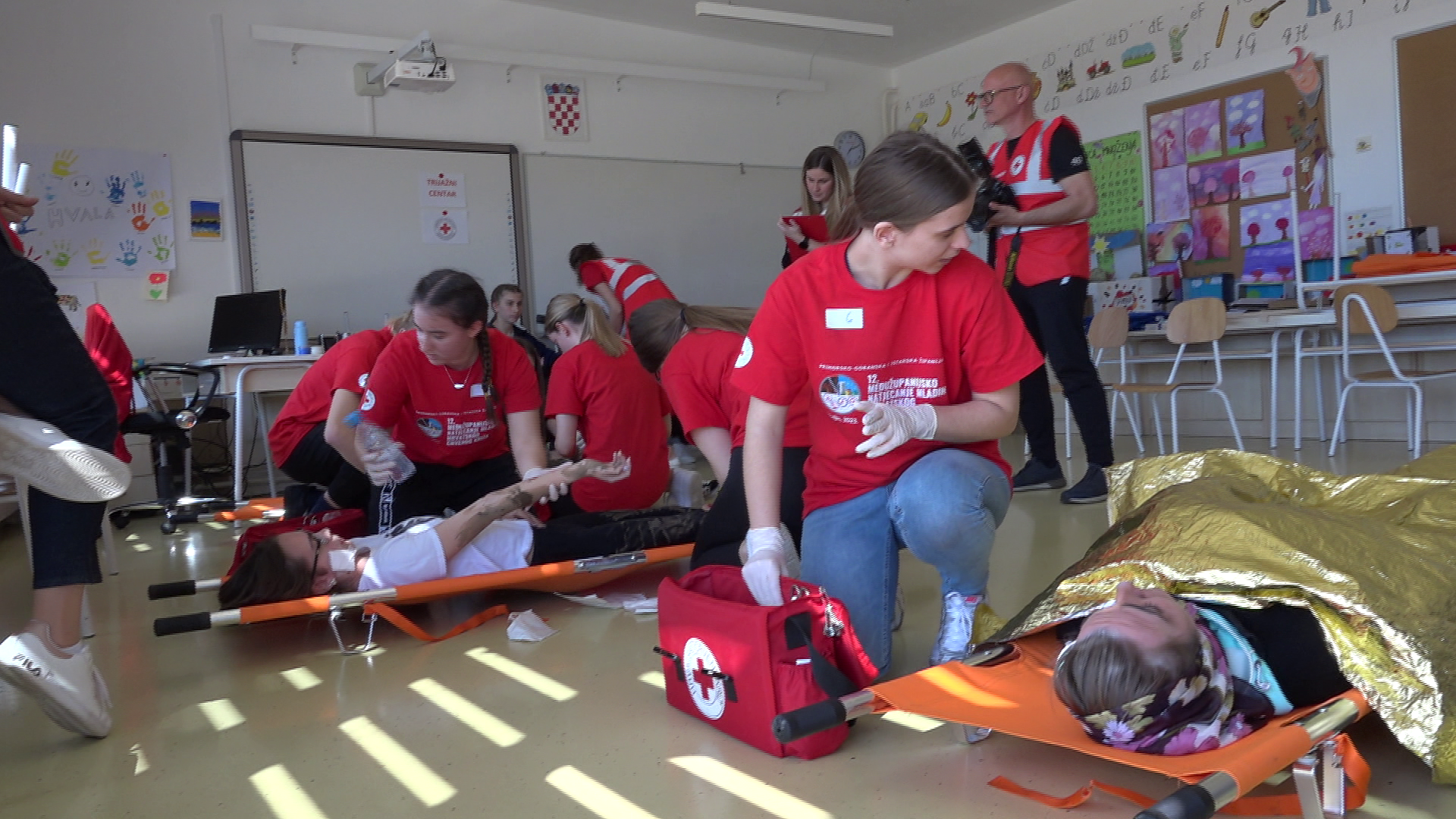 U OŠ Hreljin održano 12. međužupanijsko natjecanje mladih Hrvatskog Crvenog križa