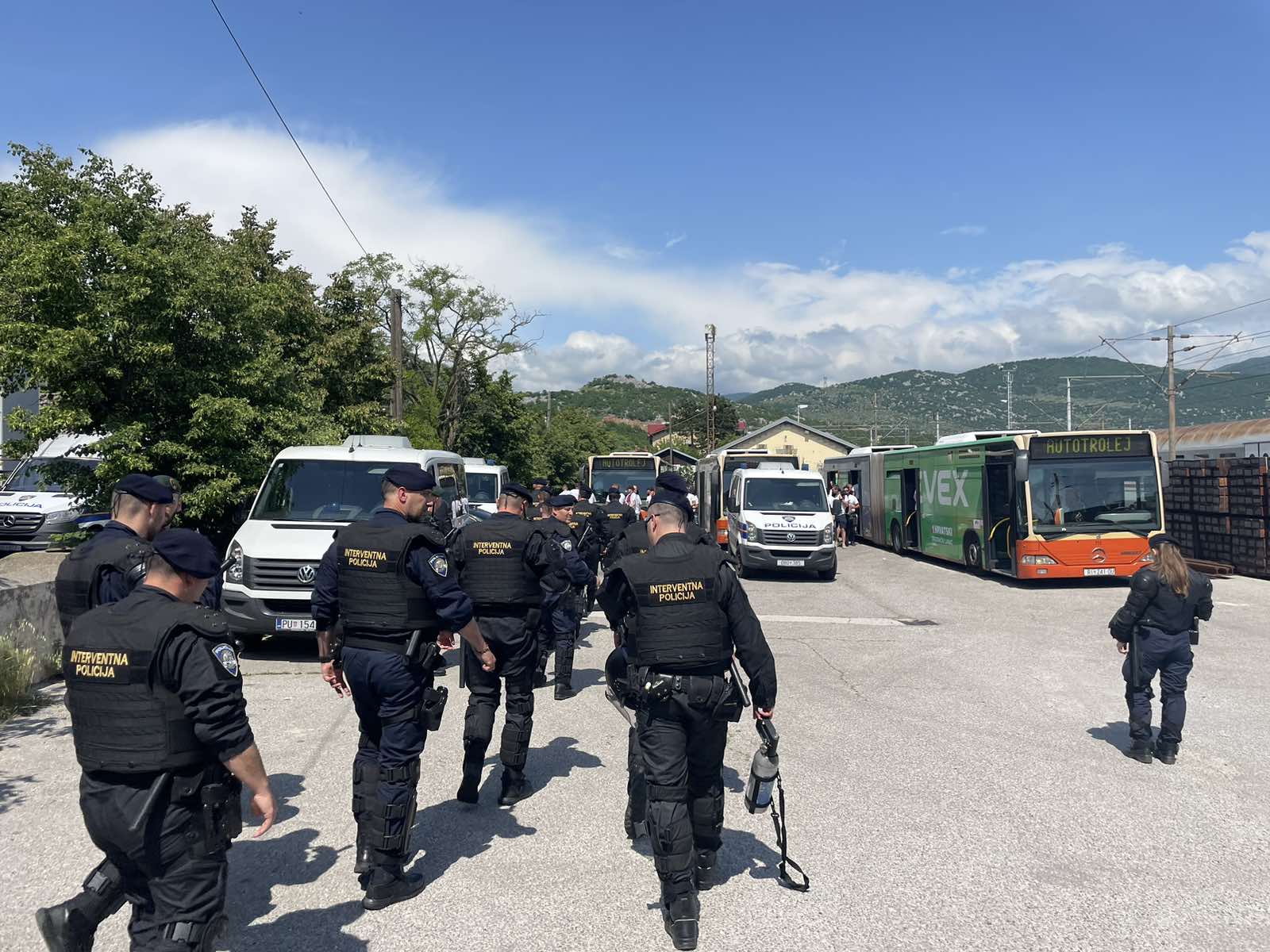 Policija u Rijeci u punoj pripravnosti zbog utakmice Hajduk -Šibenik