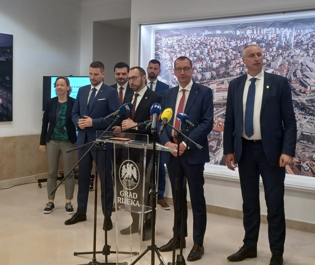 Filipović u Rijeci ugostio gradonačelnike Zagreba, Splita i Osijeka ...