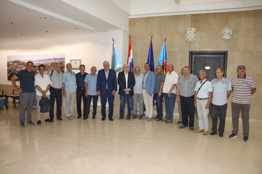 Prijem za predstavnike Kluba Zapovjedništva i Udruge 111. brigade „Zmajevi“.