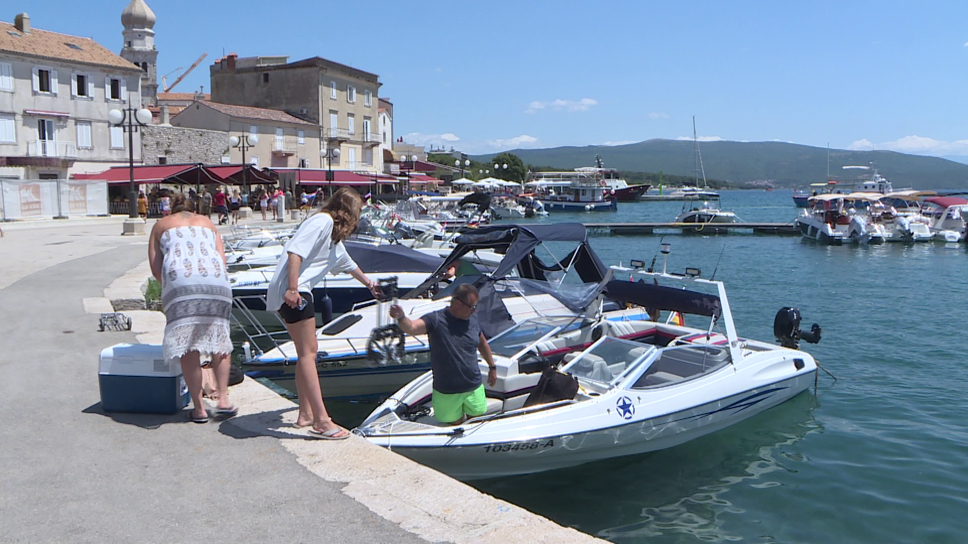 Na otoku Krku trenutno se odmara 40-ak tisuća gostiju