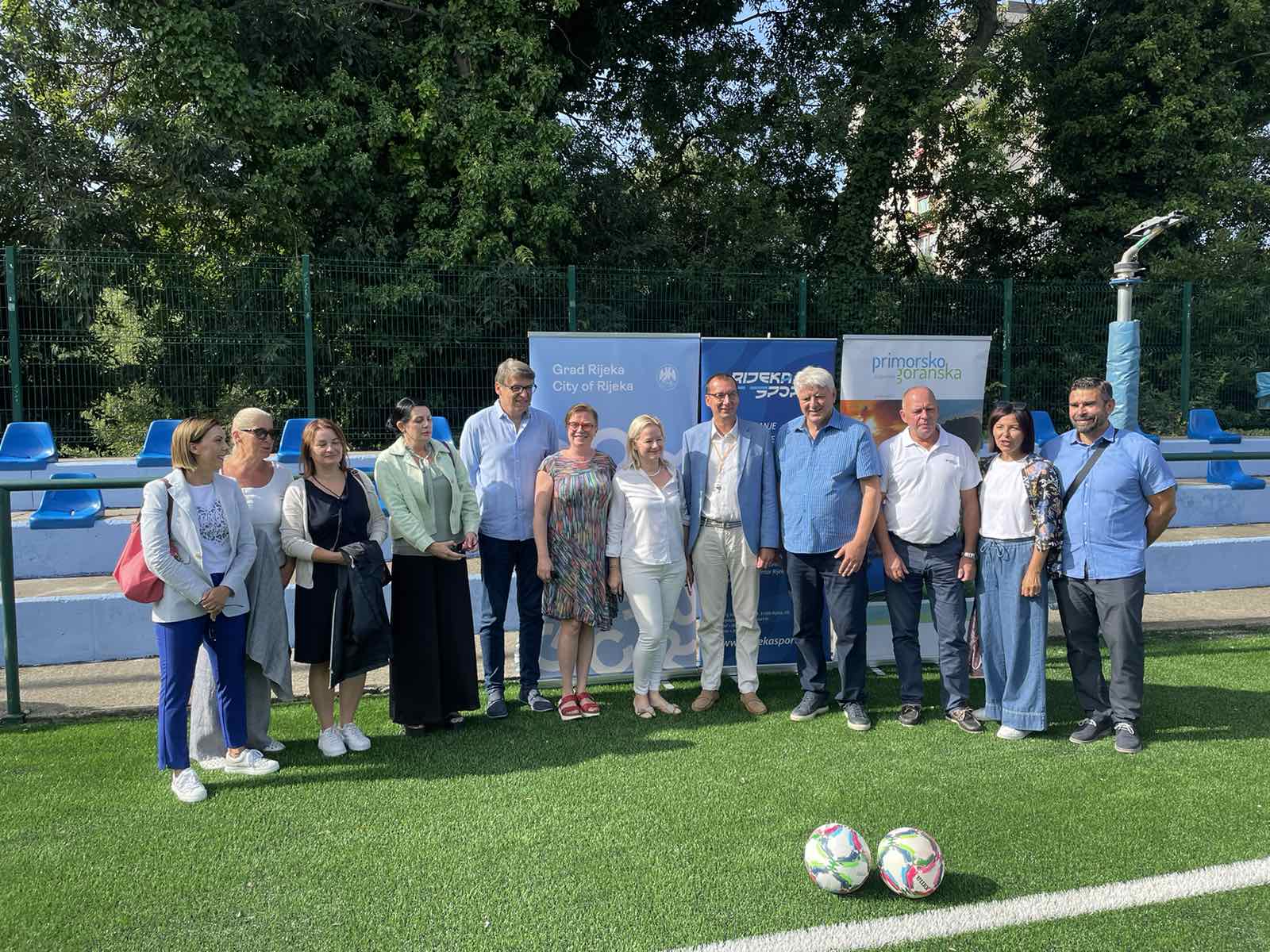 Obnovljeno nogometno igralište Belveder