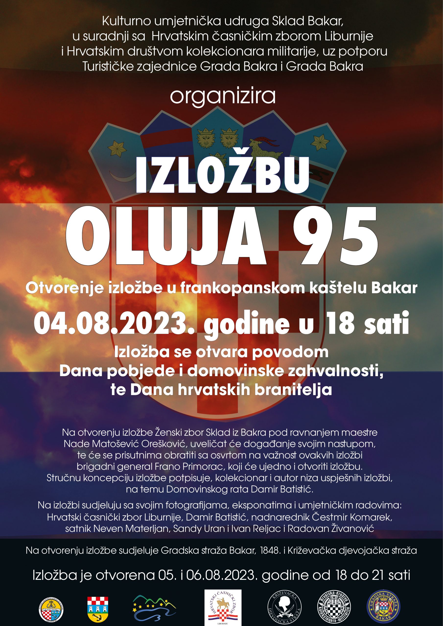 Izložba Oluja 95 u Bakru