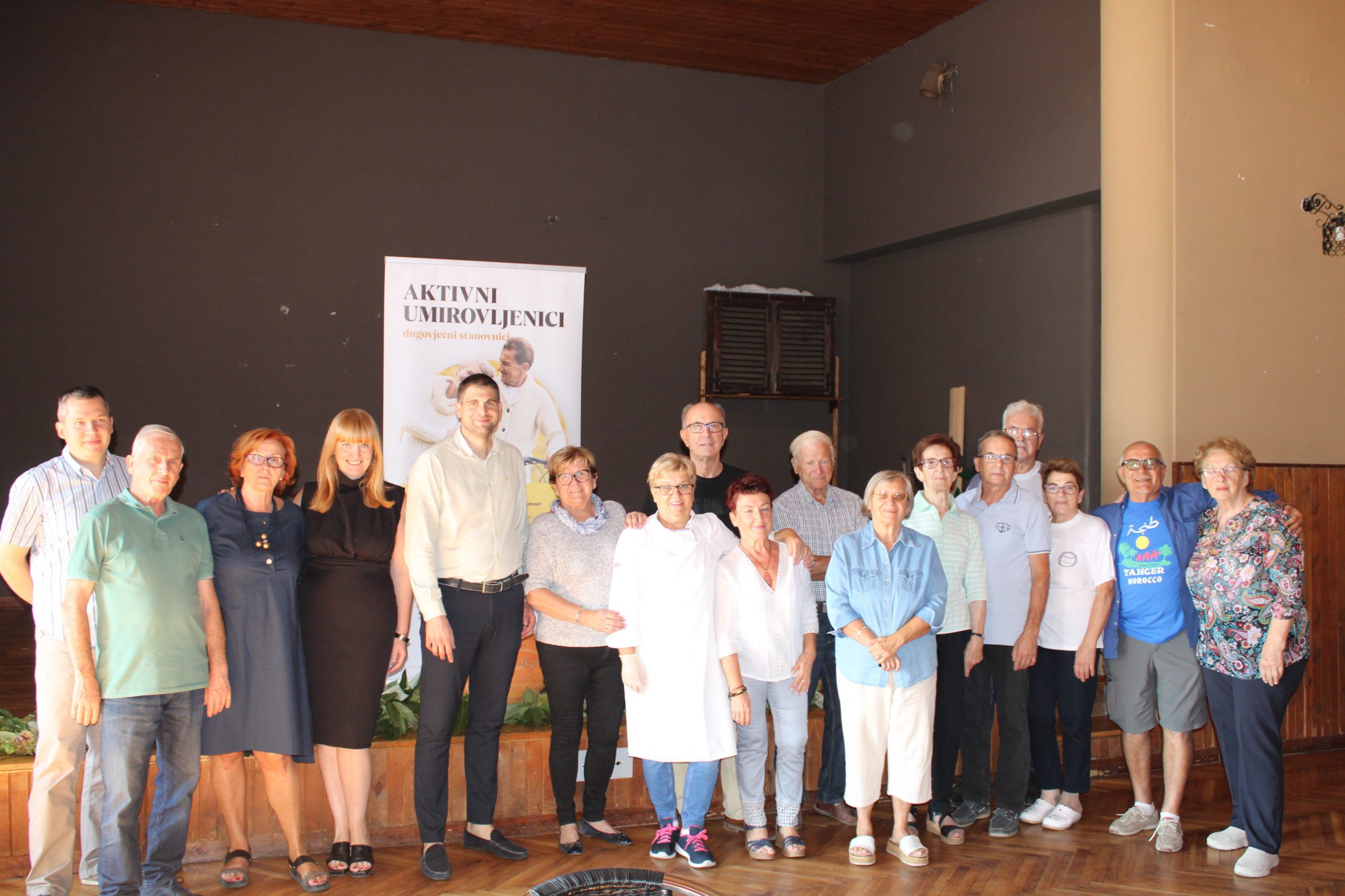 Završna konferencija projekta „Aktivni umirovljenici – dugovječni stanovnici“