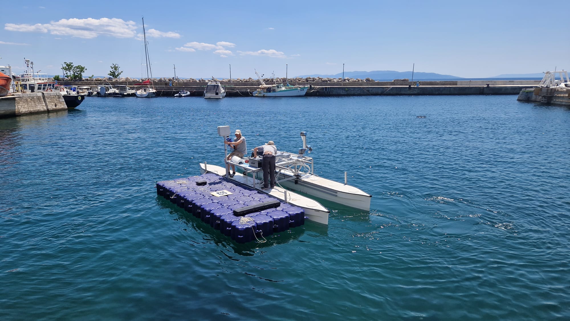 U Rijeci se odvija testiranje besposadnog broda i autonomne letjelice tima s FER-a koji se natječe  za nagradu od 2 milijuna dolara