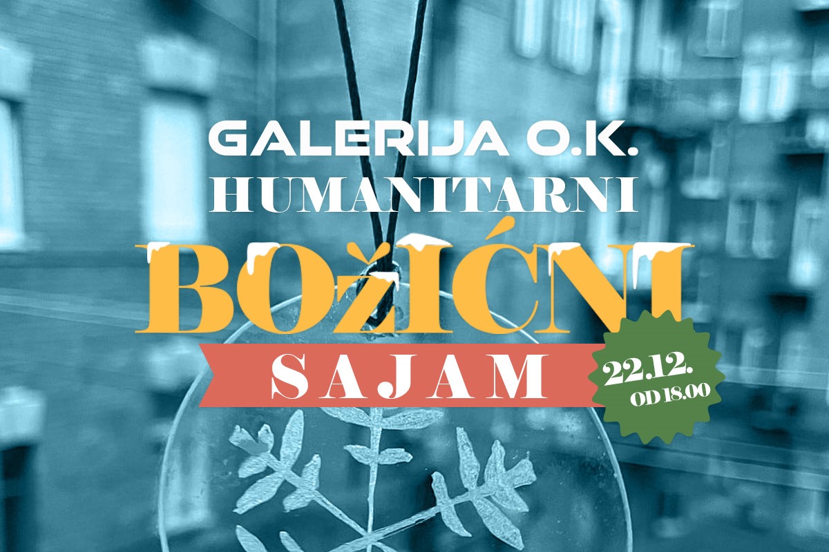Humanitarni božićni sajam u Galeriji O.K.!