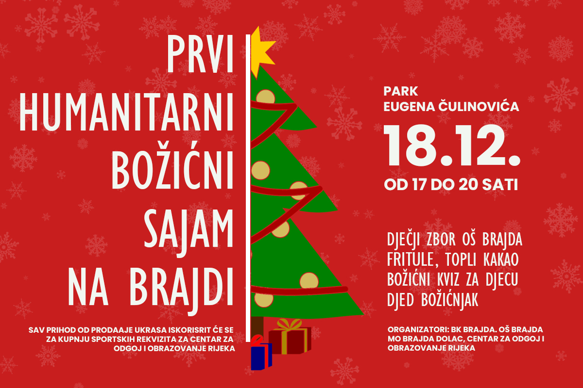 Humanitarni božićni sajam na Brajdi