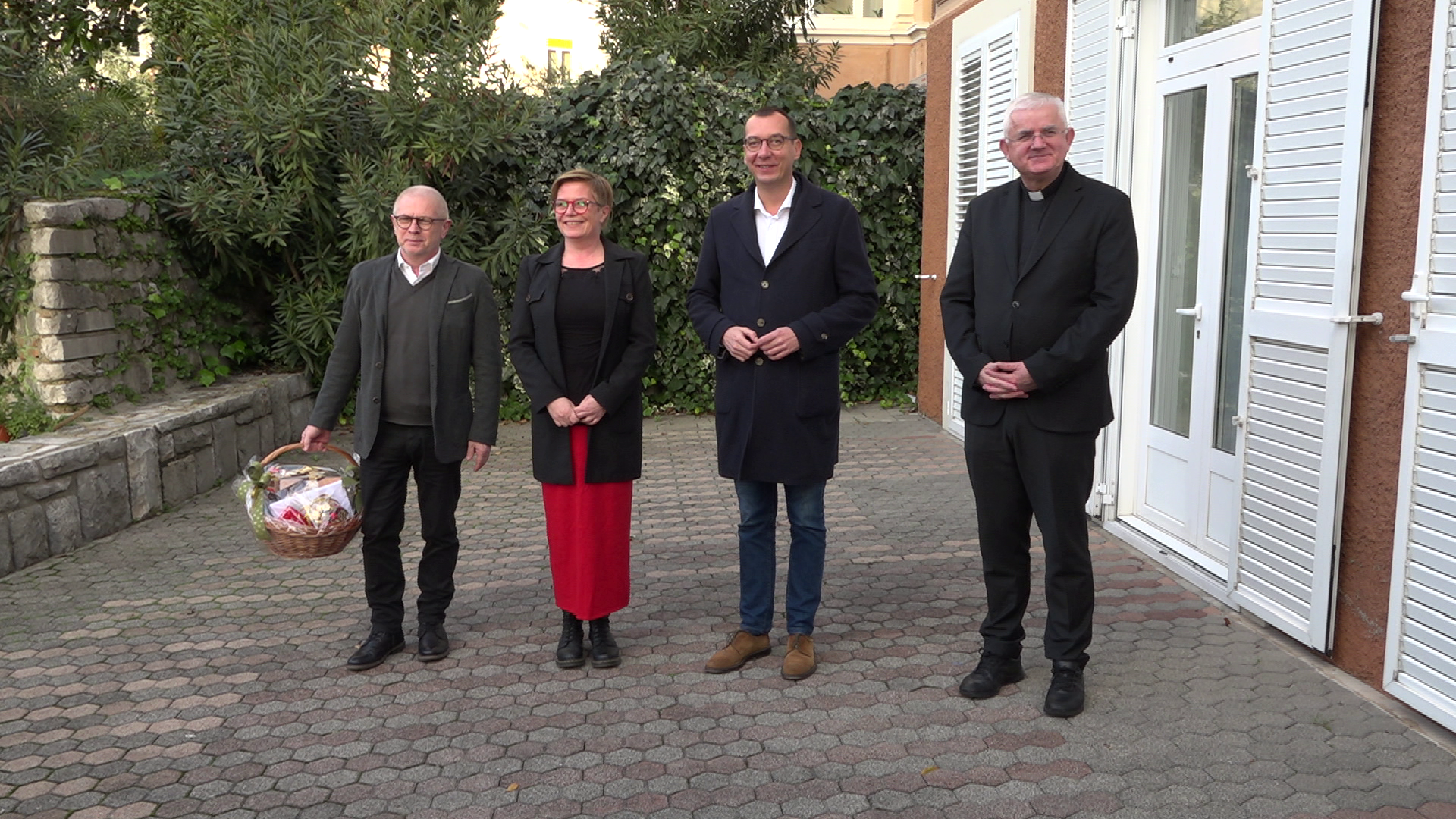 Predstavnici Grada Rijeke na tradicionalnom blagdanskom čestitanju kod riječkog nadbiskupa