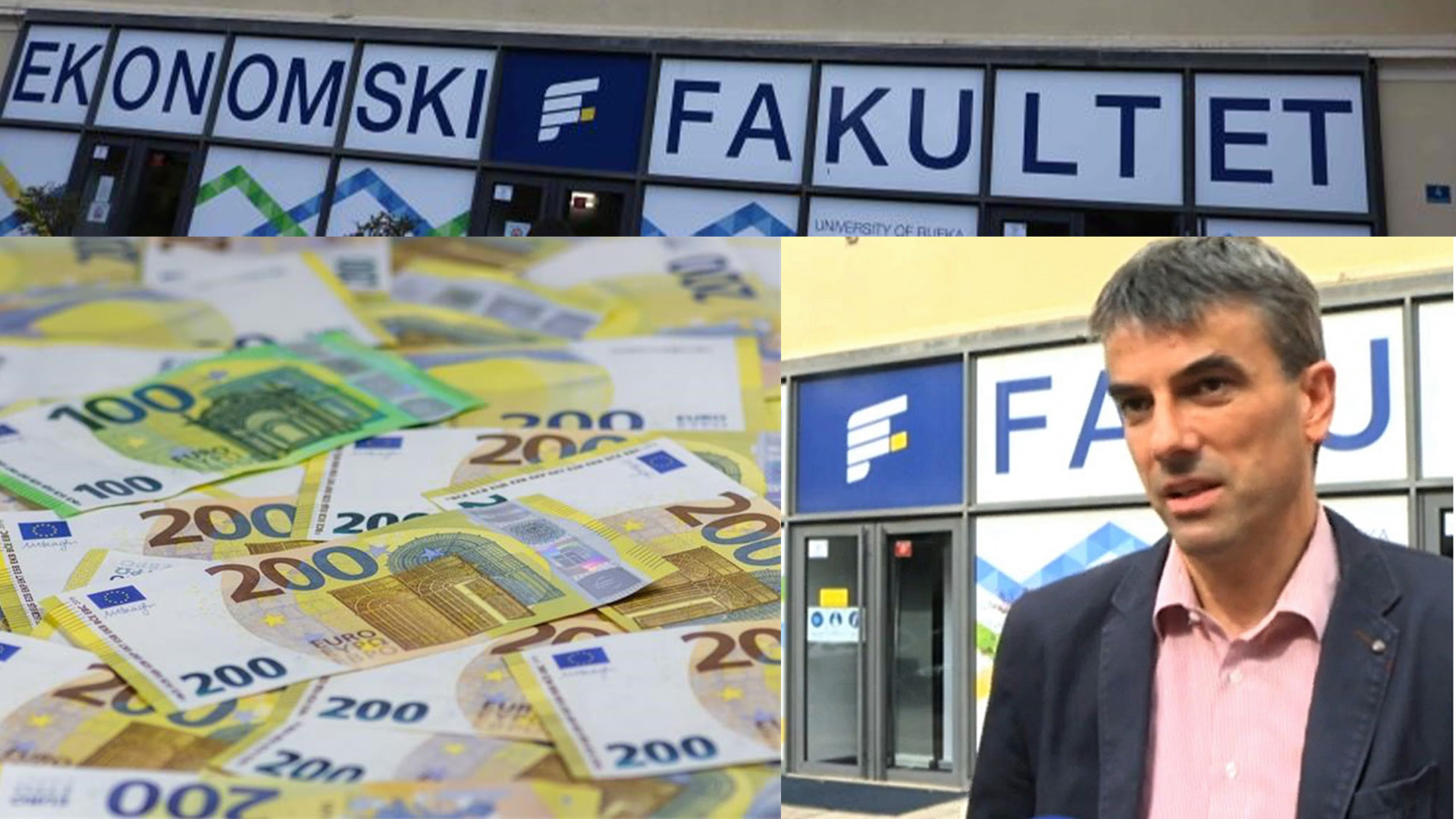 Uhićen bivši dekan riječkog Ekonomskog fakulteta, oštetio ustanovu za 384.000 eura