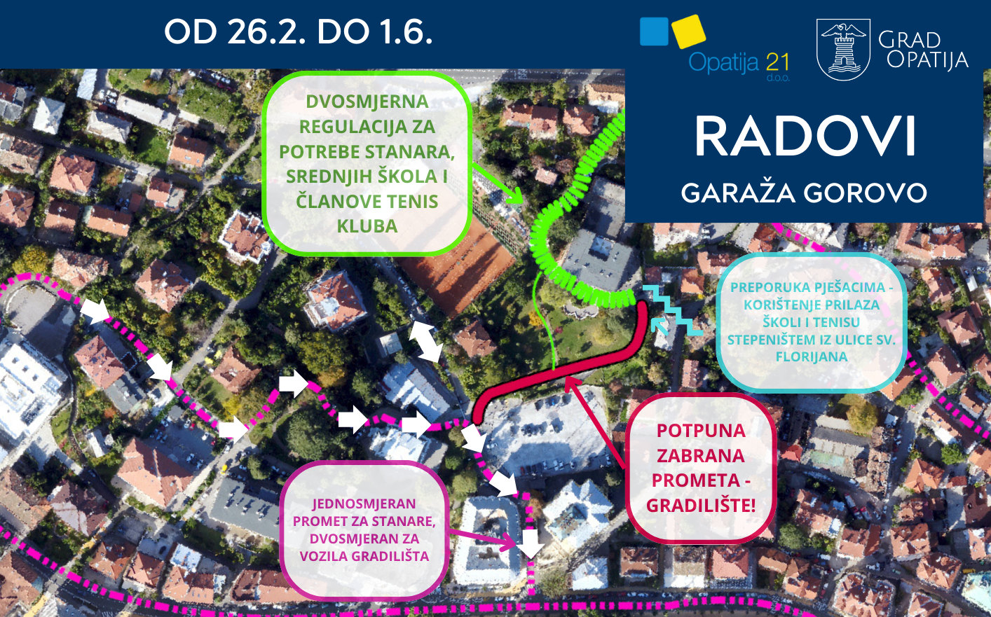 Uvodi se nova regulacija prometa na Gorovu u Opatiji