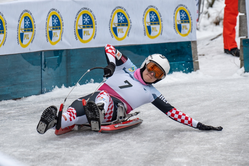 Patricija Urbanc ostvarila najbolji hrvatski rezultat ikada u sanjkaškoj disciplini