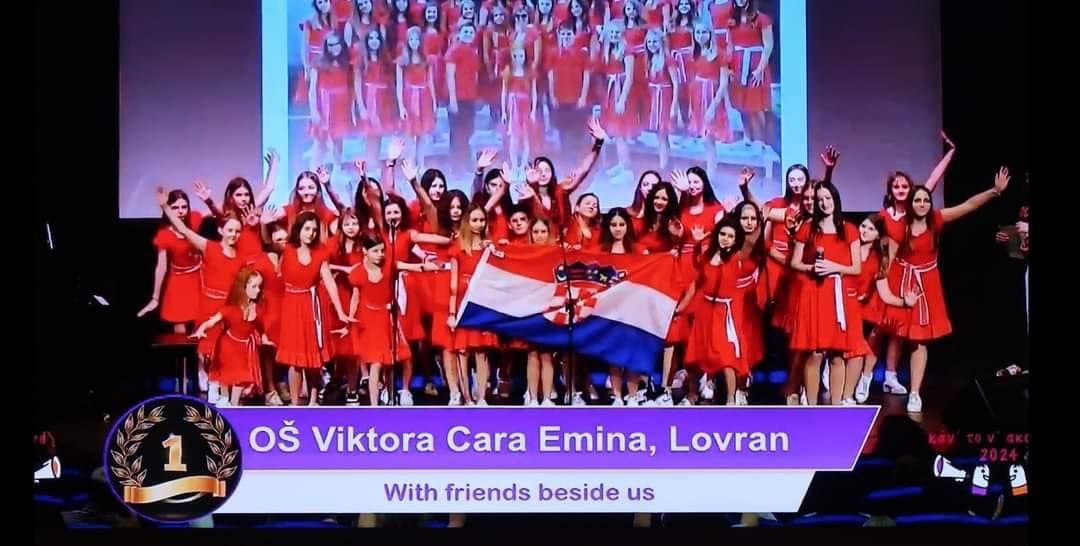 Lovranske črešnjice osvojile prvo mjesto na međunarodnom natjecanju u Cipru