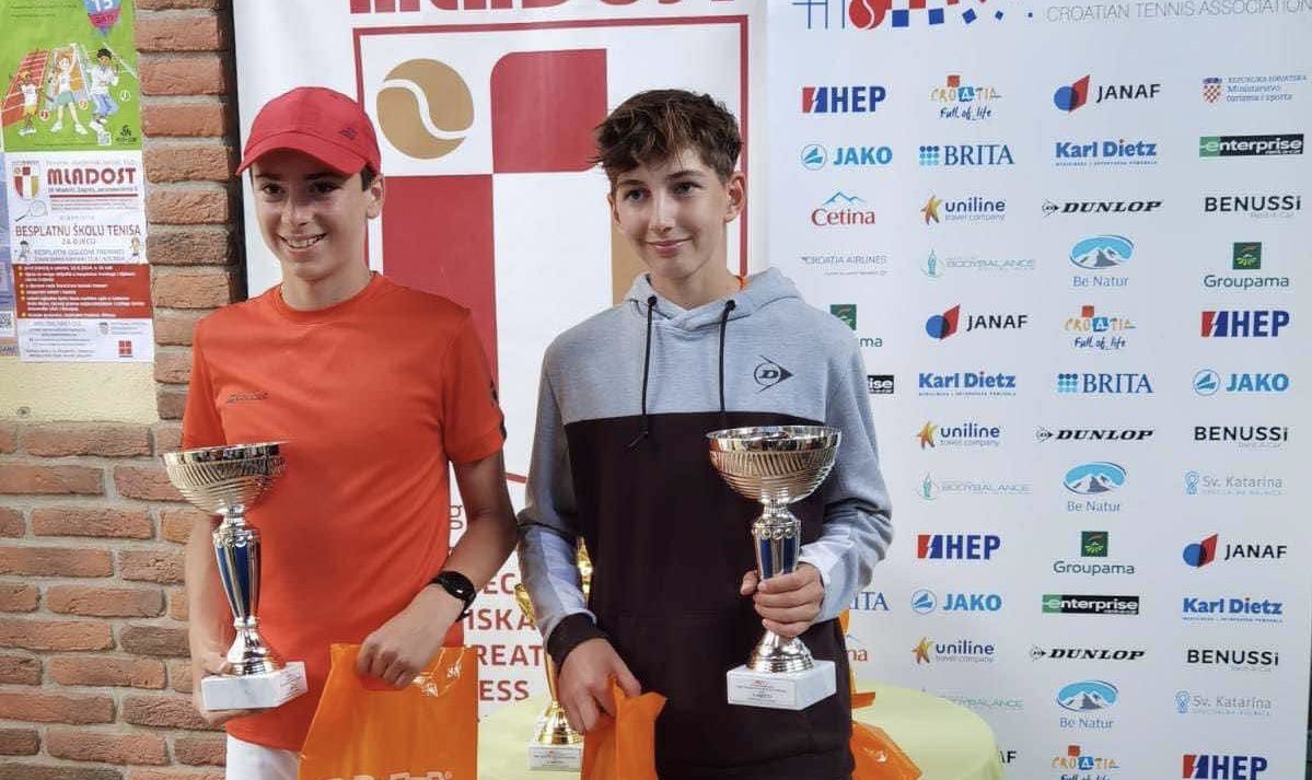 Rene i Manuel: Iz Rudna među najbolje tenisače Europe