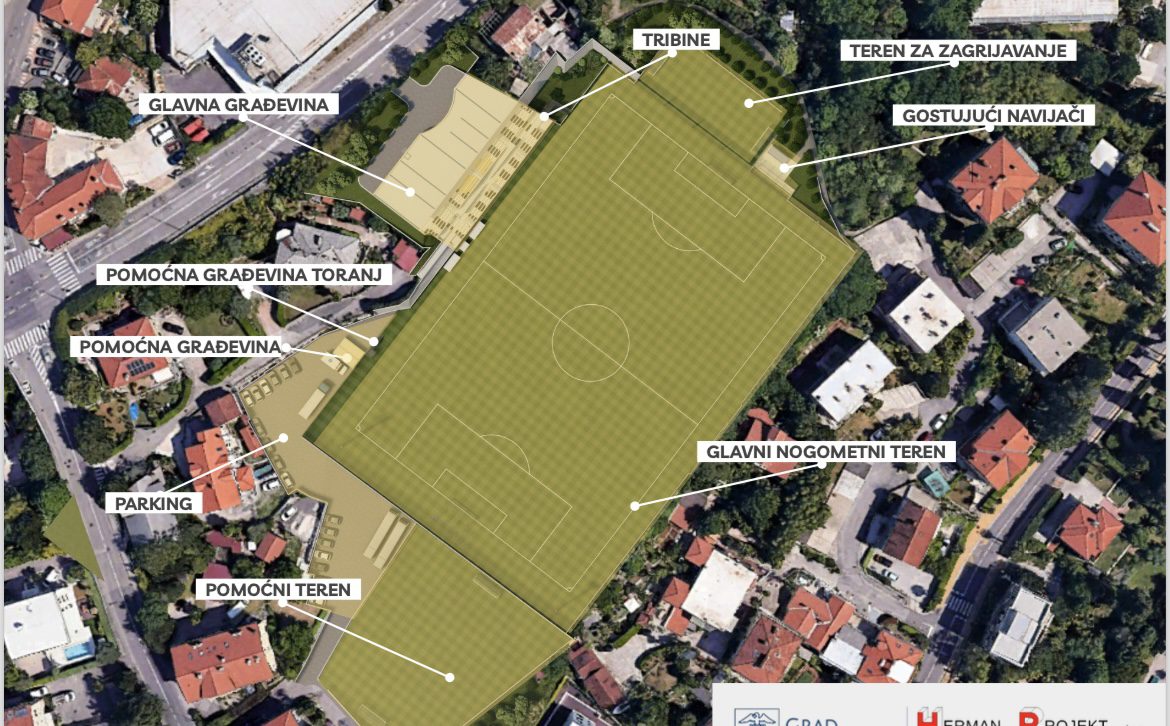 Novi nogometni stadion u Opatiji zadovoljit će kriterije HNS-a, a imat će i 740 sjedećih mjesta