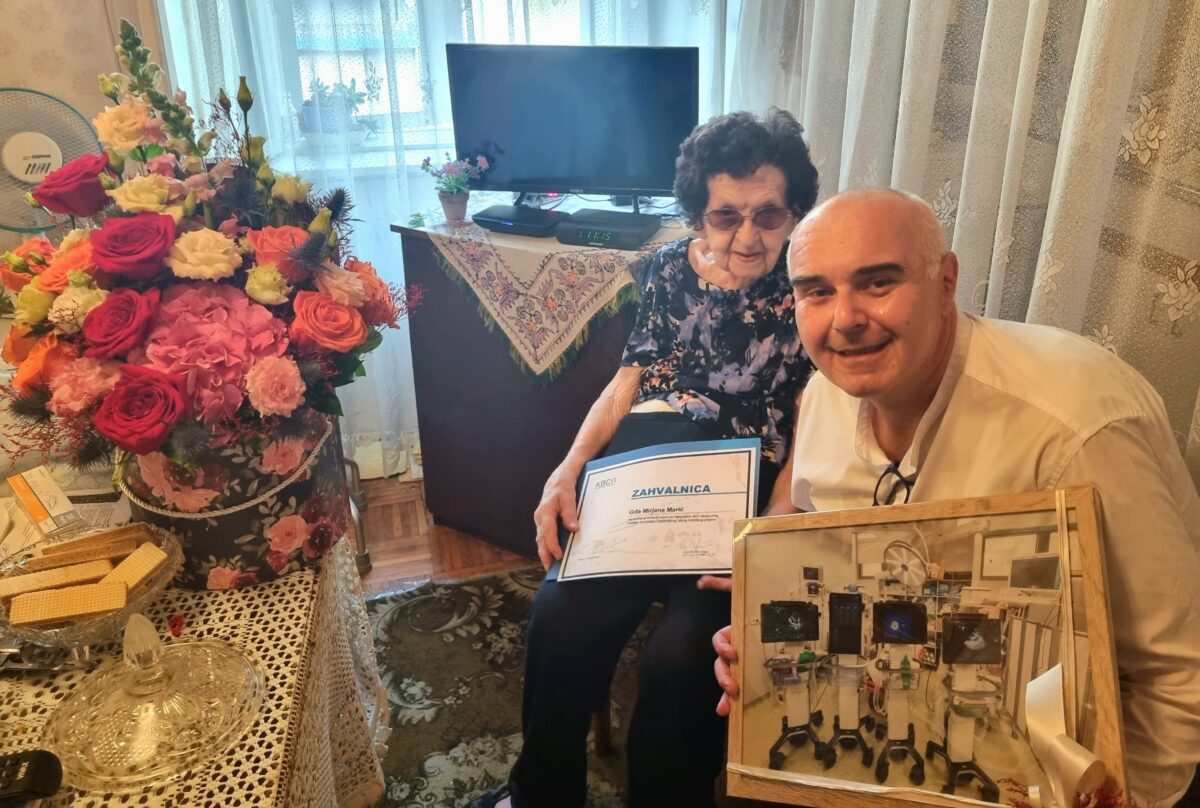 Mirjana Marić donirala KBC-u 4 mobilna UZV aparata vrijedna 200 tisuća eura