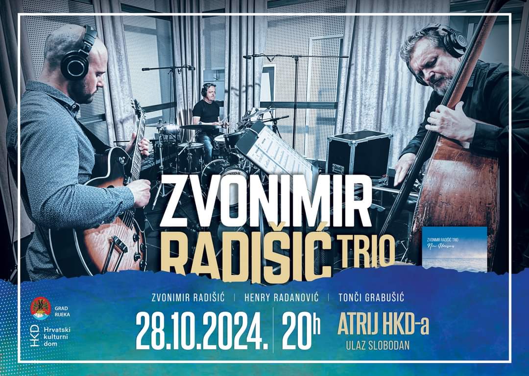 Zvonimir Radišić Trio u HKD-u na Sušaku