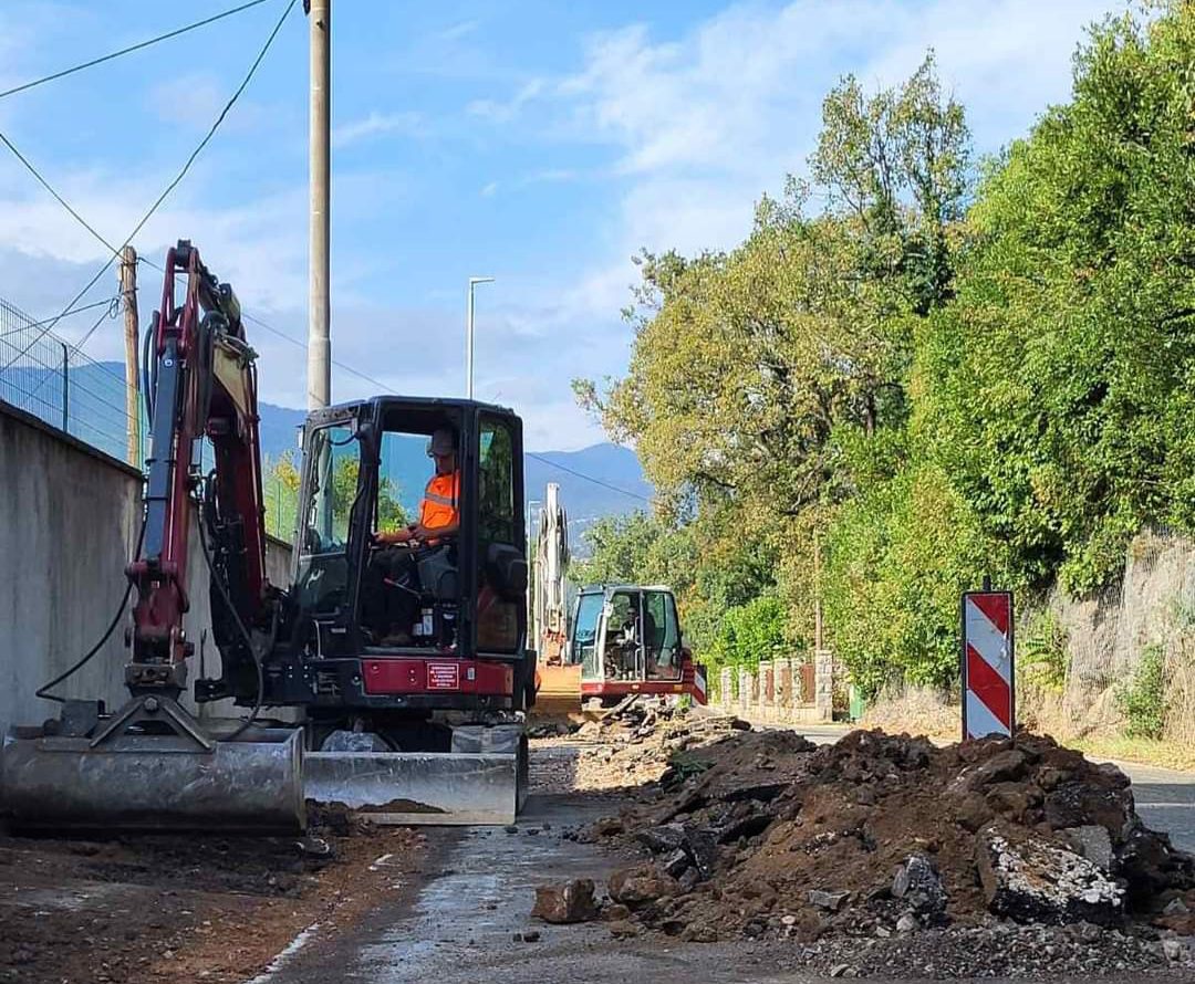Počeli radovi na rekonstrukciji Opatijske ulice