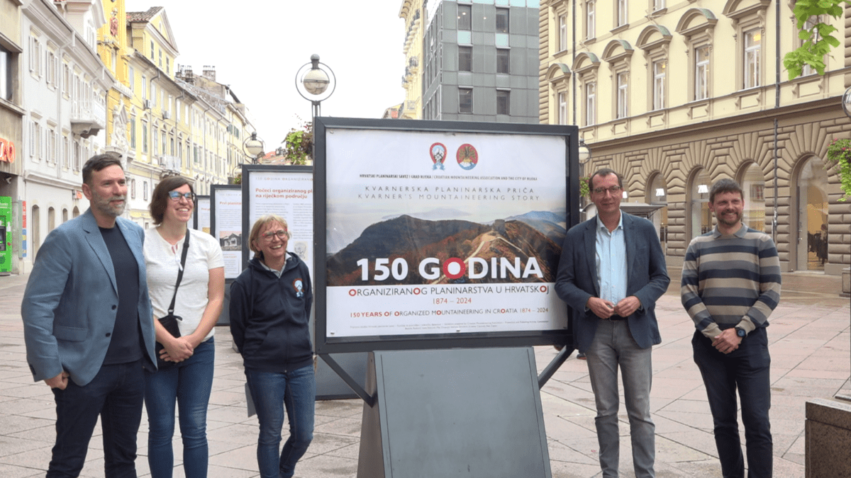 Kvarnerska priča: Na Korzu otvorena izložba 150 godina organiziranog planinarstva u Hrvatskoj