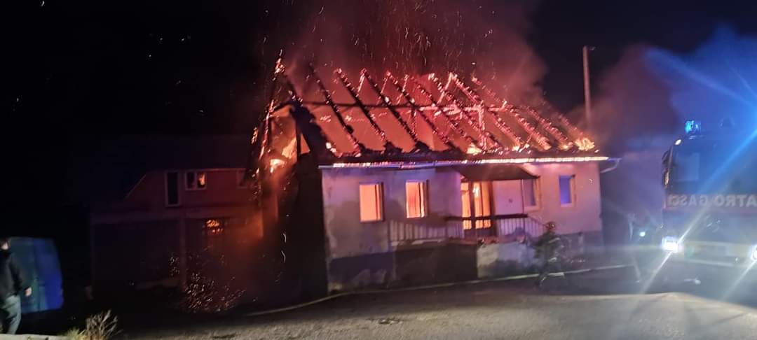 Izgorjela kuća u Jablanu kod Vrbovskog