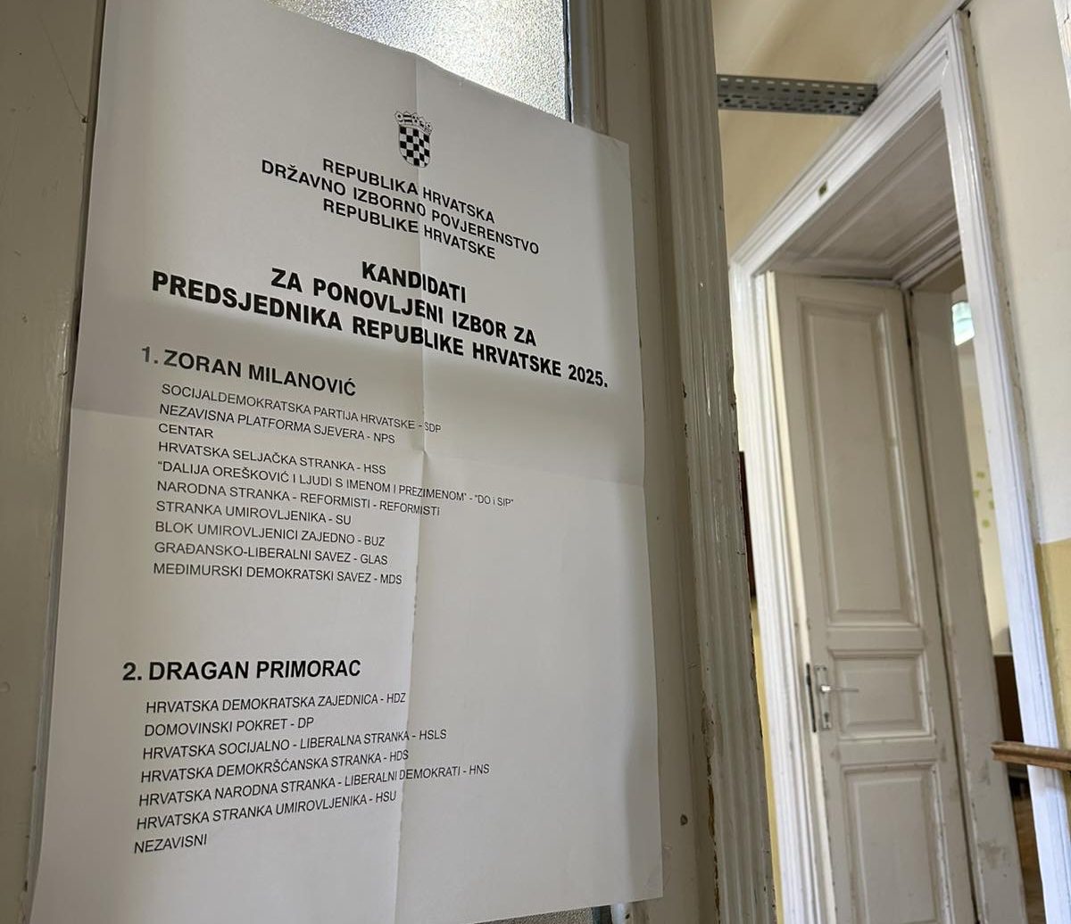 Hrvatska bira predsjednika: U PGŽ otvoreno 301 biračko mjesto