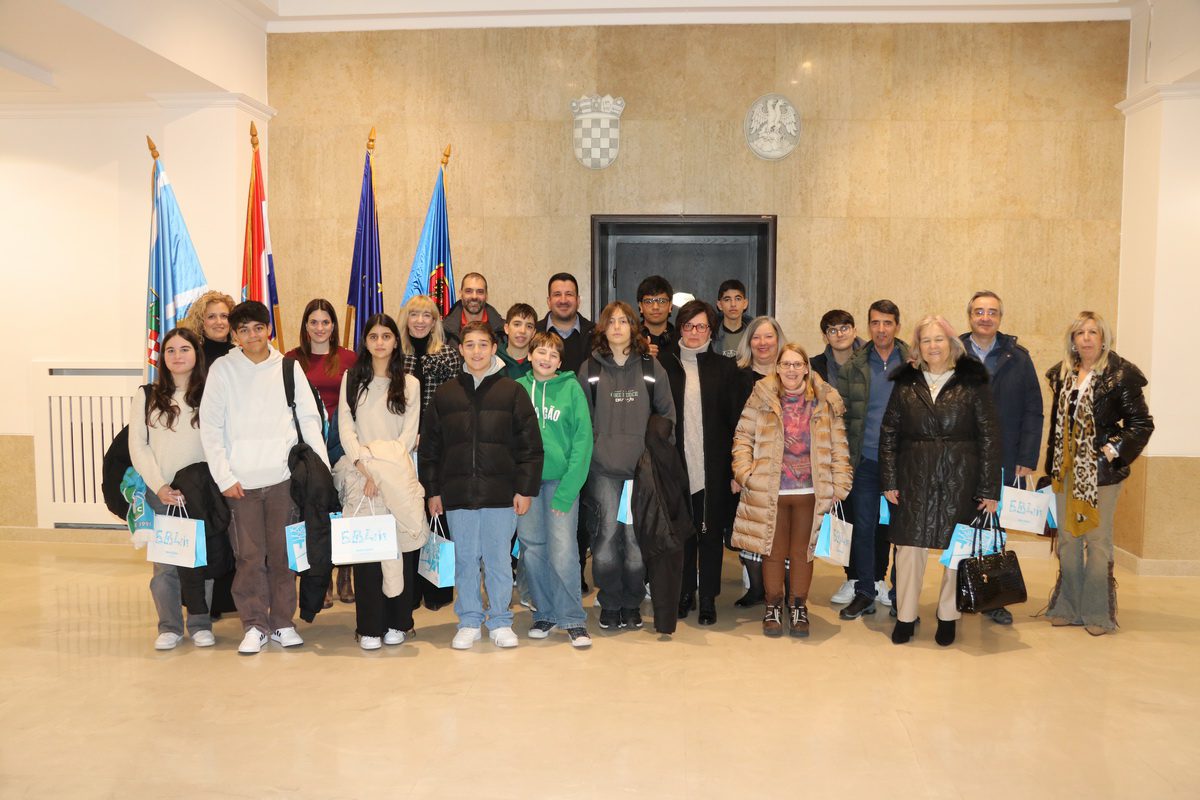 Prijem za učenike i nastavnike iz Portugala