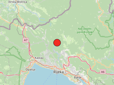 Potres na riječkom području  iznosio je 2.1 prema Richteru