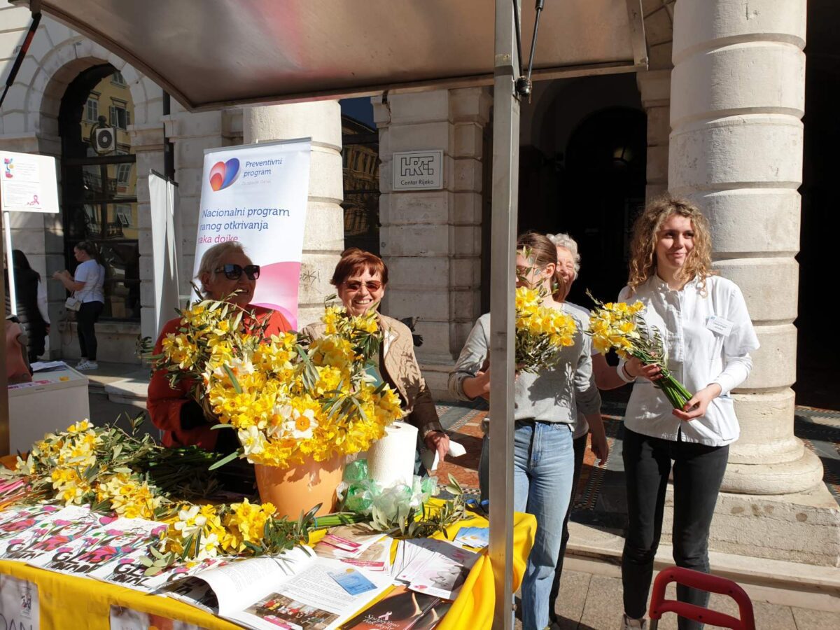 Udruga Nada obilježava Dan narcisa na Korzu