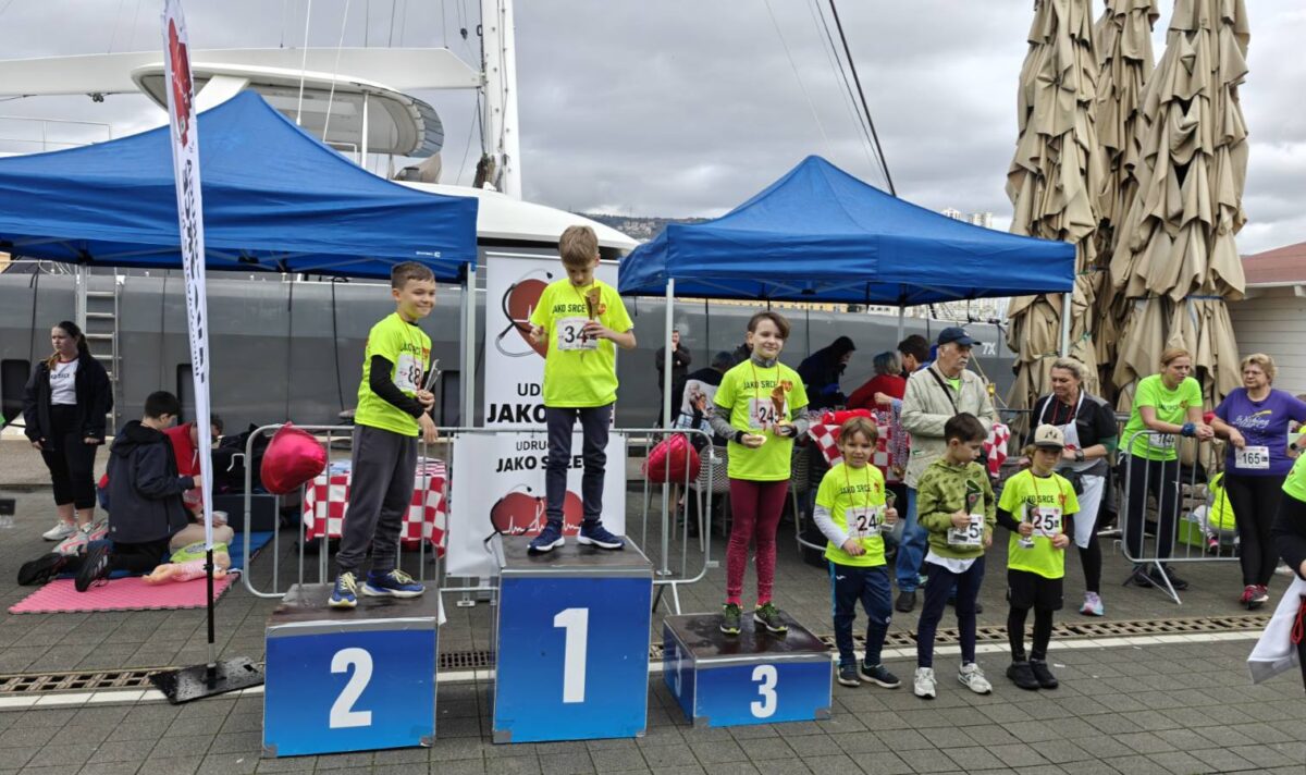 Jako riječko srce: Riječani trčali za dječju kardiologiju