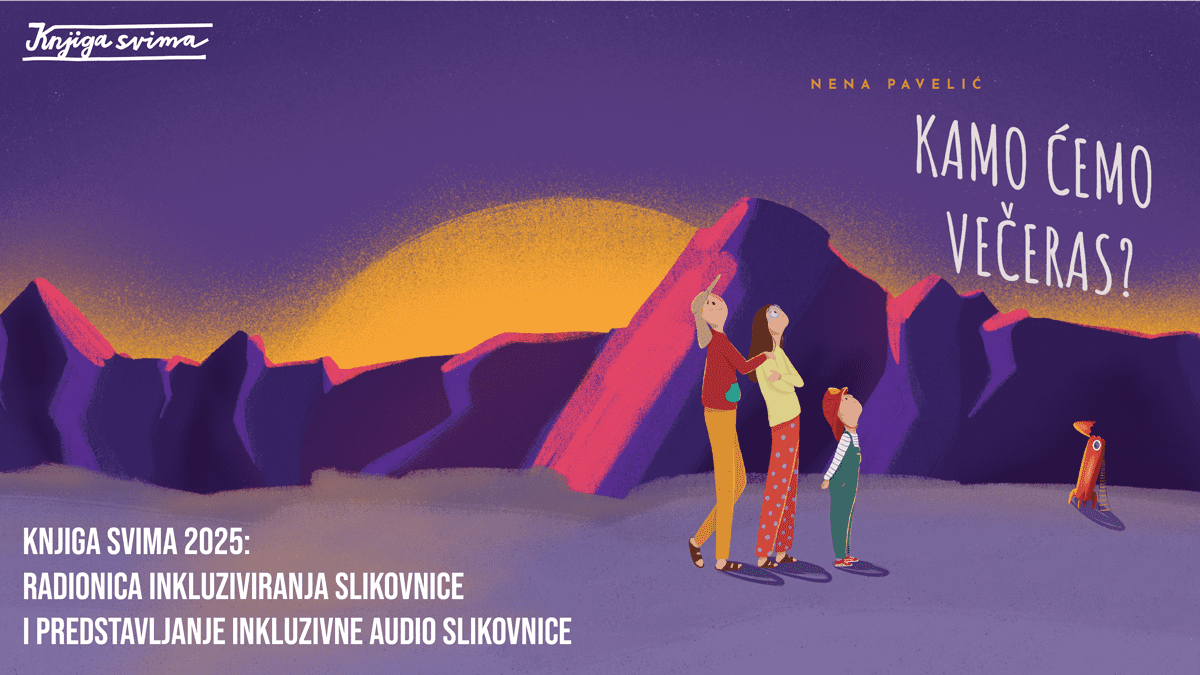 Izradom audioslikovnica Nene Pavelić započinje novo izdanje Knjige svima!