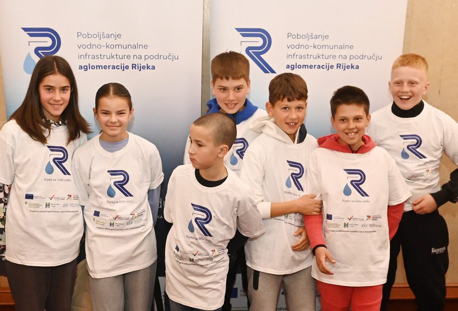 Riječki osnovnoškolci upoznaju projekt „Poboljšanje vodno-komunalne infrastrukturena području aglomeracije Rijeka“